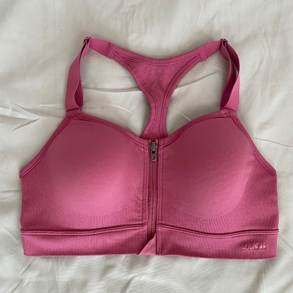 Pink Active Seamless Air High-Impact Sports Bra - Picture 1 of 7